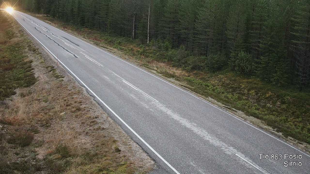 Kelikamerat Kuva Tie 863 Posio, Sirniö, Posio, Lappi