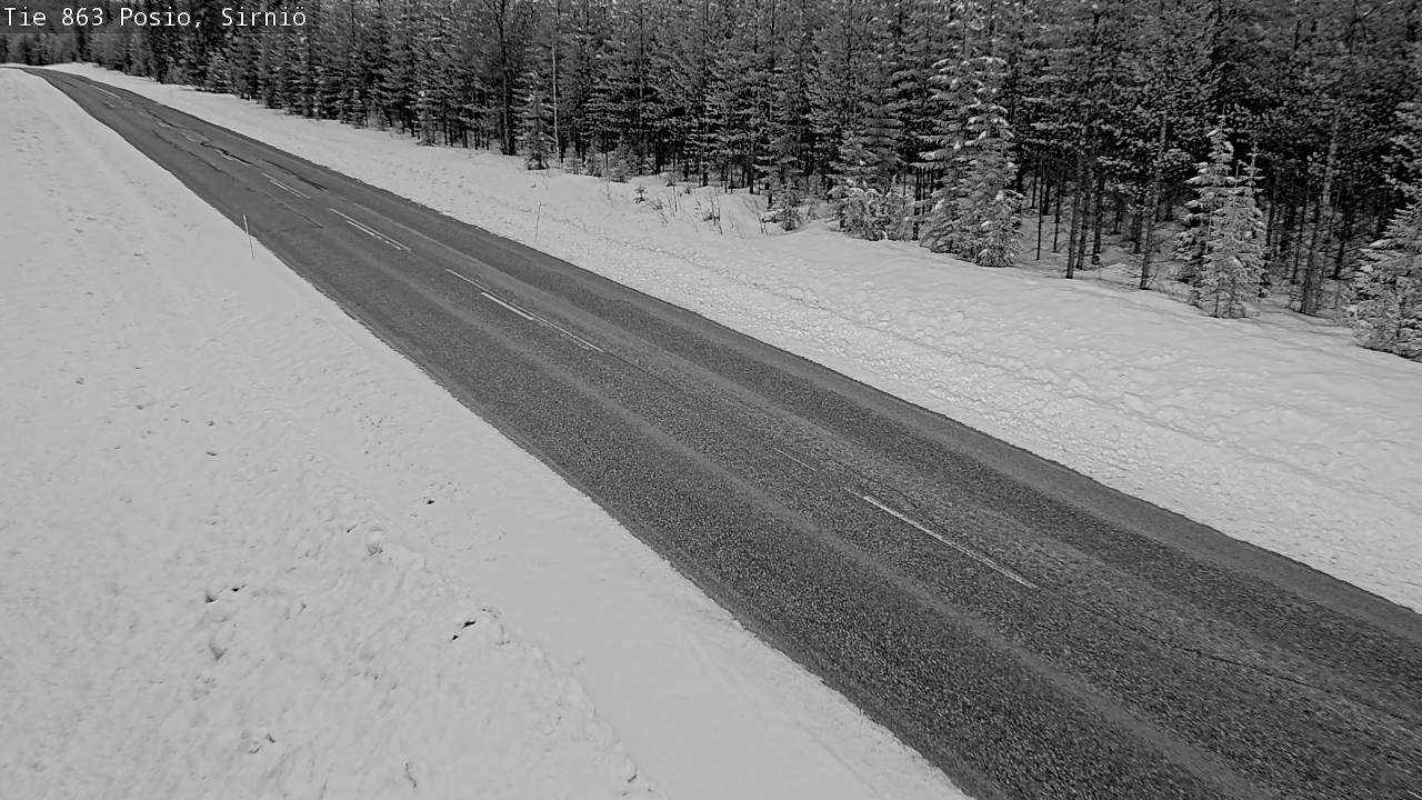 Kelikamerat Kuva Tie 863 Posio, Sirniö, Posio, Lappi