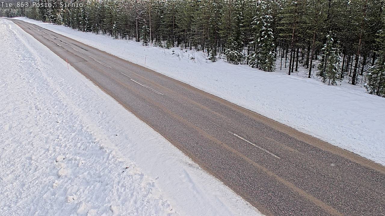 Kelikamerat Kuva Tie 863 Posio, Sirniö, Posio, Lappi