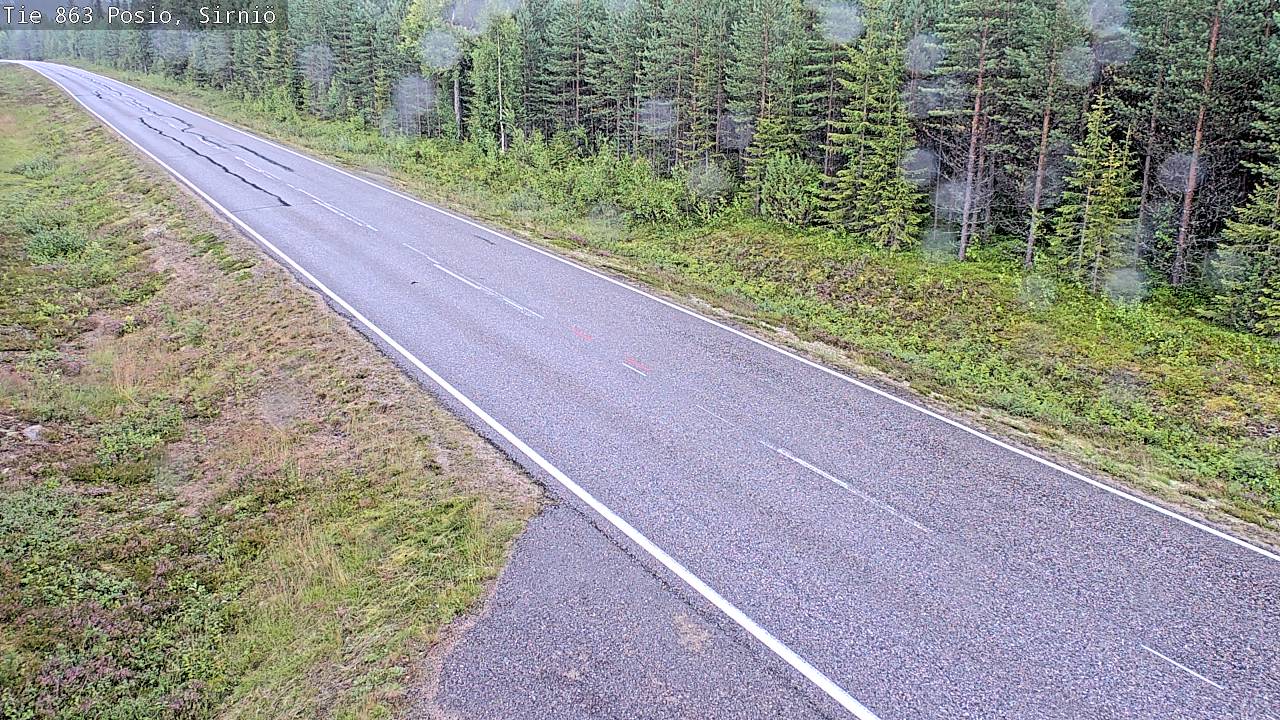 Kelikamerat Kuva Tie 863 Posio, Sirniö, Posio, Lappi
