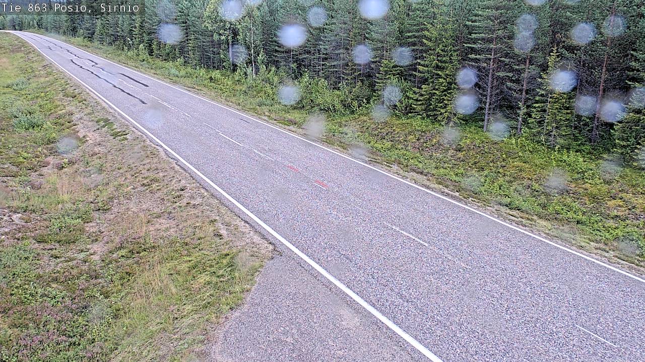 Kelikamerat Kuva Tie 863 Posio, Sirniö, Posio, Lappi