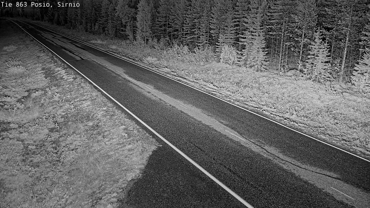 Kelikamerat Kuva Tie 863 Posio, Sirniö, Posio, Lappi
