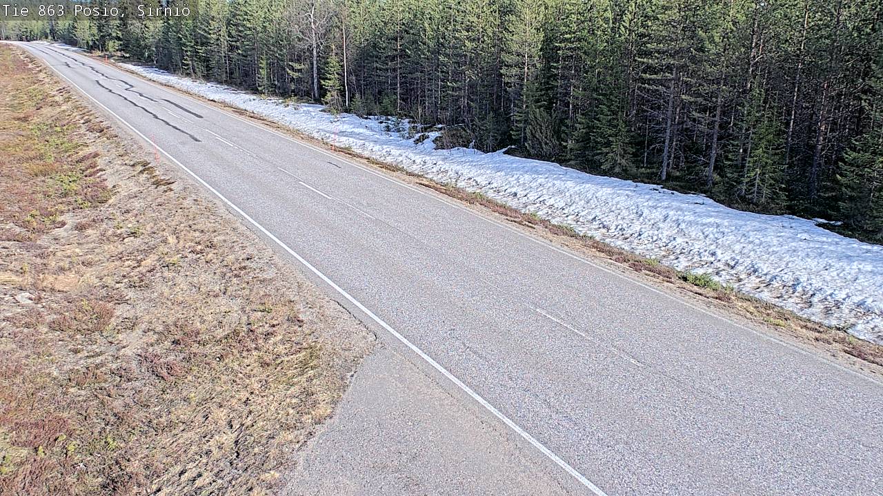 Kelikamerat Kuva Tie 863 Posio, Sirniö, Posio, Lappi