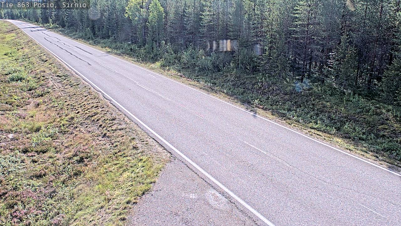 Kelikamerat Kuva Tie 863 Posio, Sirniö, Posio, Lappi
