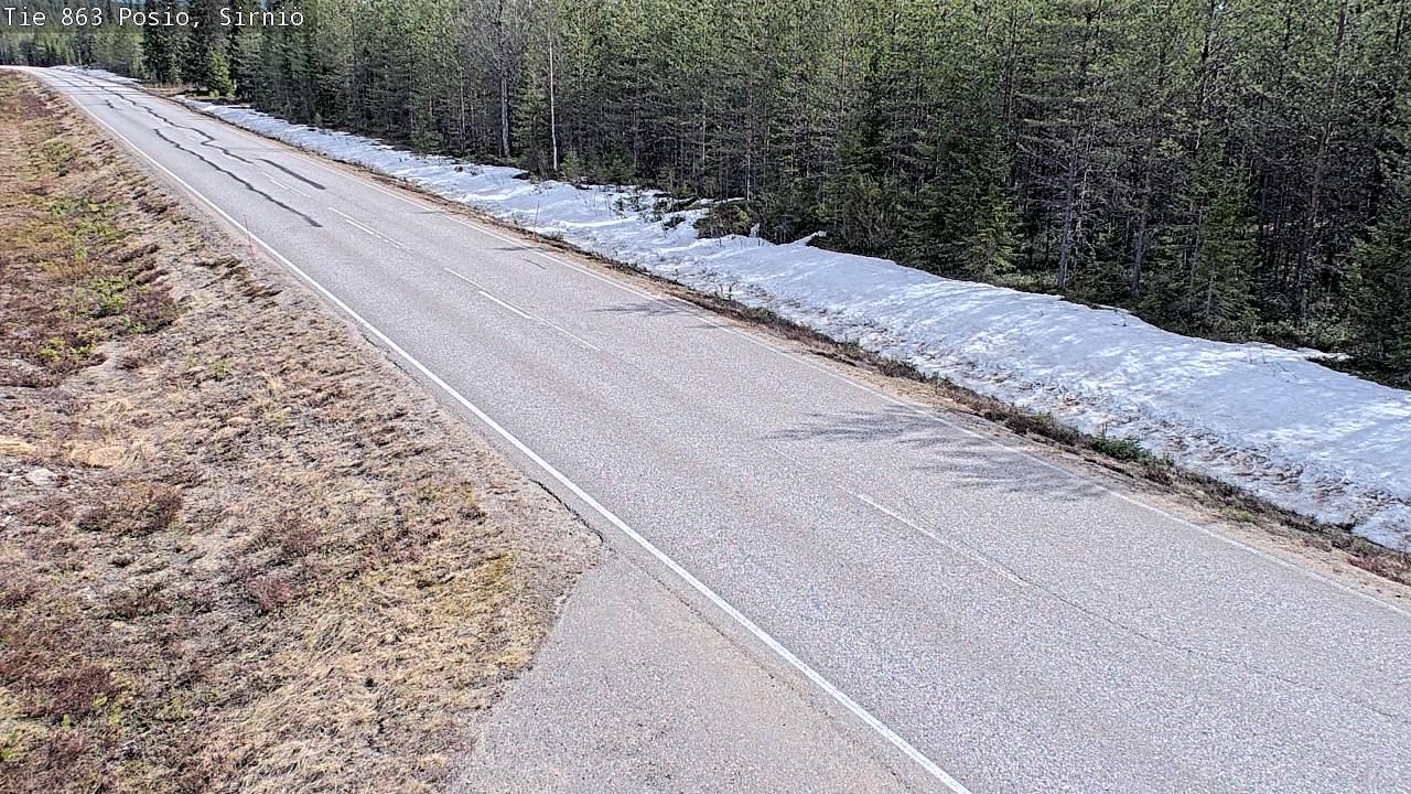 Kelikamerat Kuva Tie 863 Posio, Sirniö, Posio, Lappi