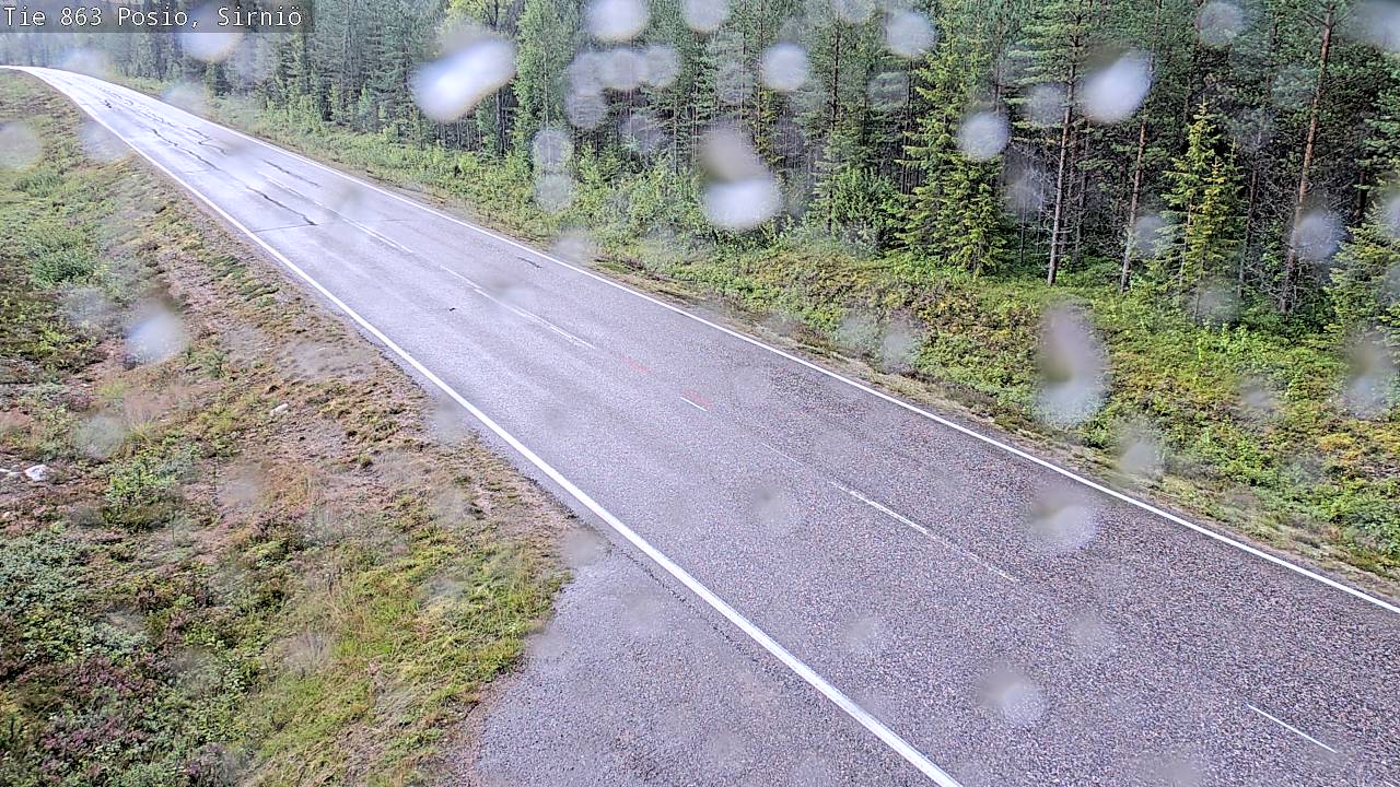 Kelikamerat Kuva Tie 863 Posio, Sirniö, Posio, Lappi