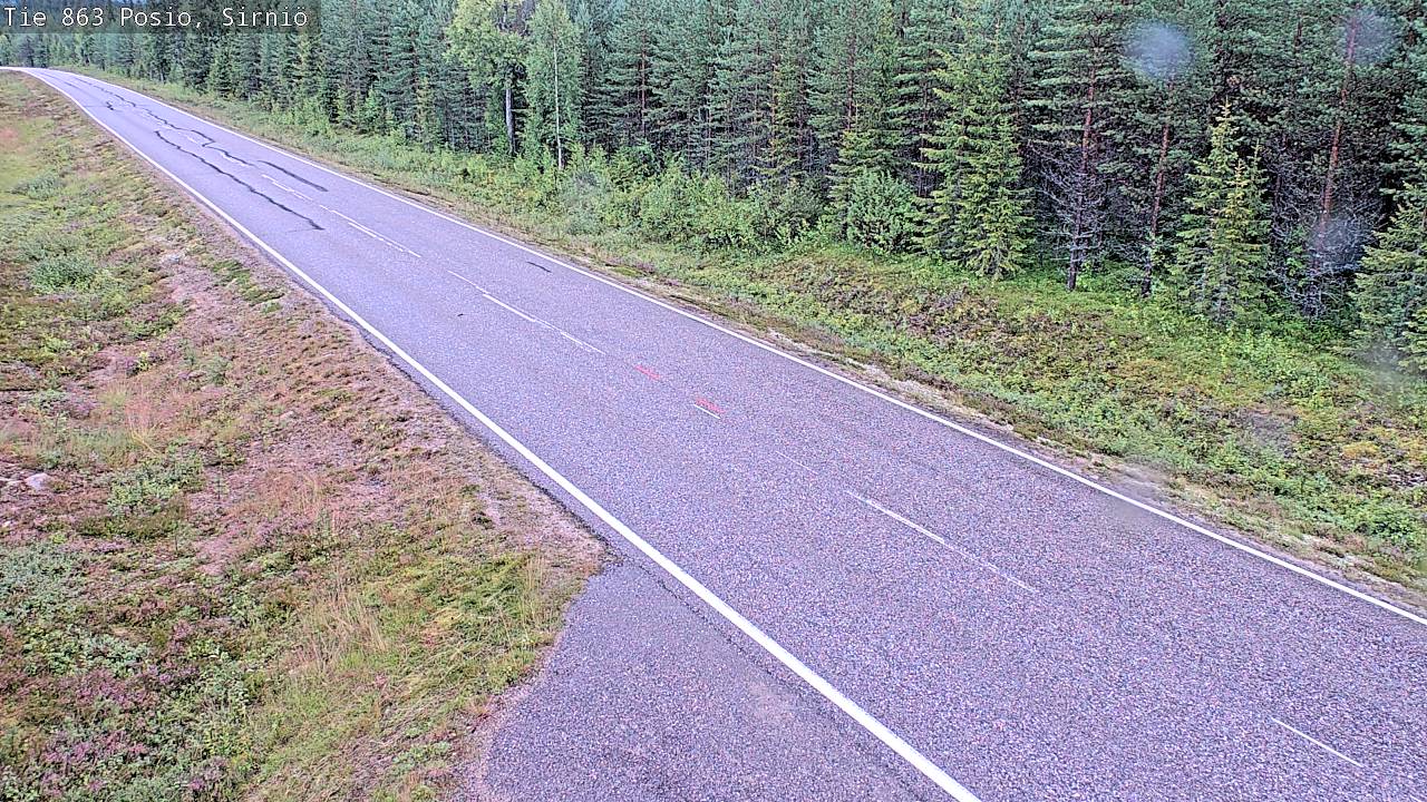 Kelikamerat Kuva Tie 863 Posio, Sirniö, Posio, Lappi