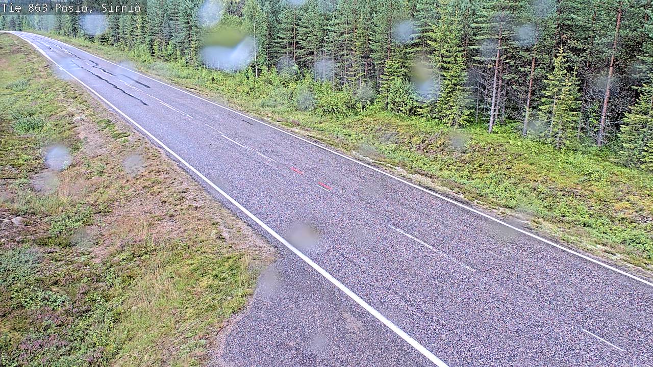 Kelikamerat Kuva Tie 863 Posio, Sirniö, Posio, Lappi