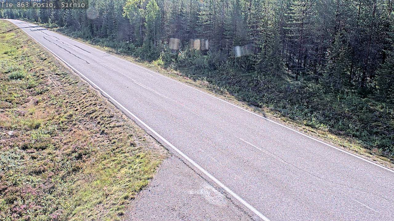 Kelikamerat Kuva Tie 863 Posio, Sirniö, Posio, Lappi