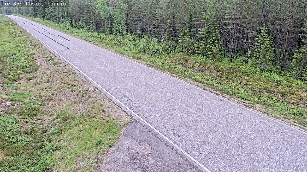 Kelikamerat Kuva Tie 863 Posio, Sirniö, Posio, Lappi