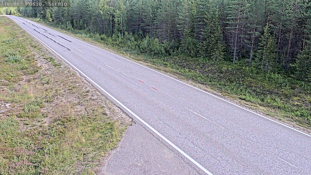 Kelikamerat Kuva Tie 863 Posio, Sirniö, Posio, Lappi