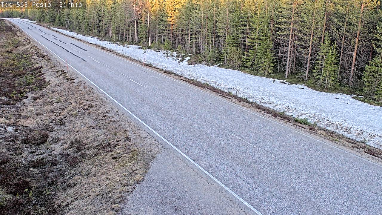 Kelikamerat Kuva Tie 863 Posio, Sirniö, Posio, Lappi