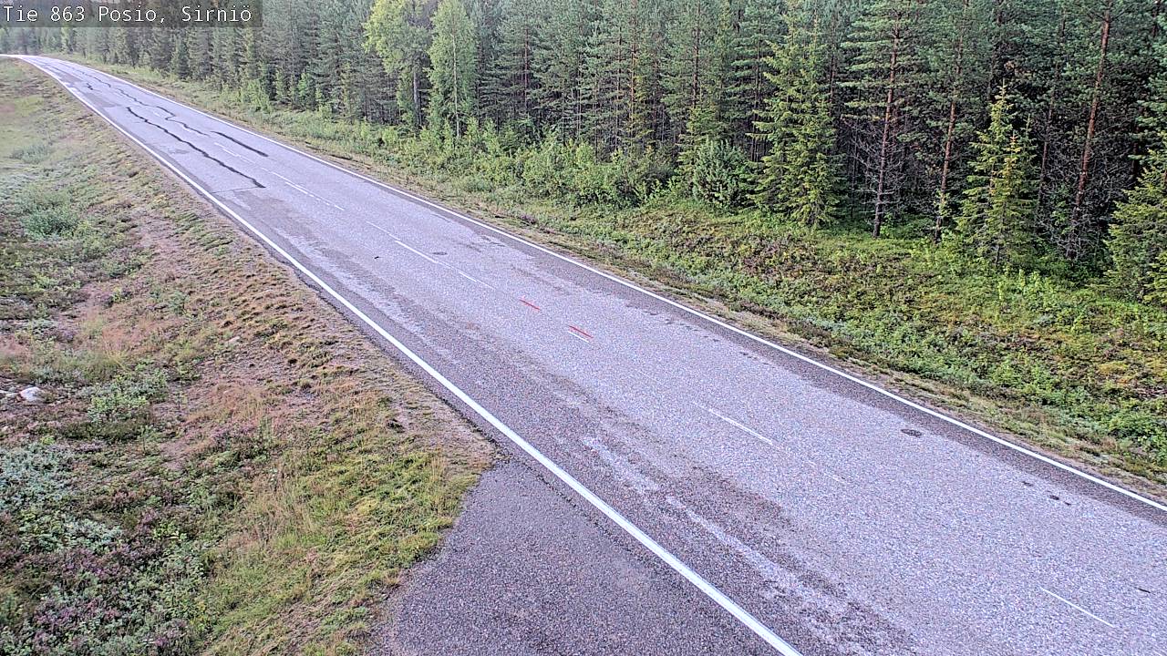 Kelikamerat Kuva Tie 863 Posio, Sirniö, Posio, Lappi