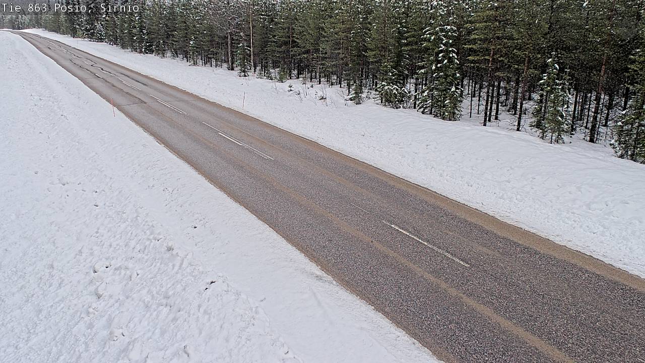 Kelikamerat Kuva Tie 863 Posio, Sirniö, Posio, Lappi