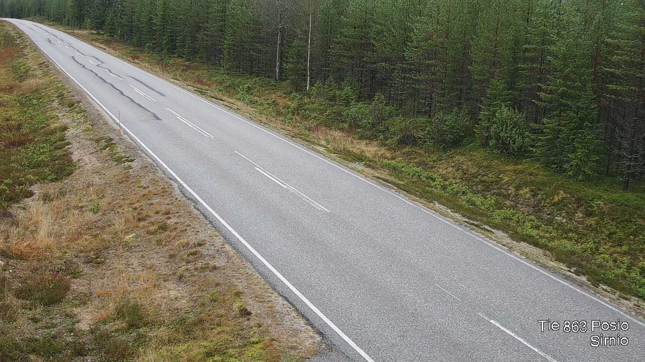 Kelikamerat Kuva Tie 863 Posio, Sirniö, Posio, Lappi