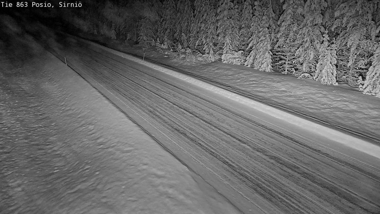 Kelikamerat Kuva Tie 863 Posio, Sirniö, Posio, Lappi