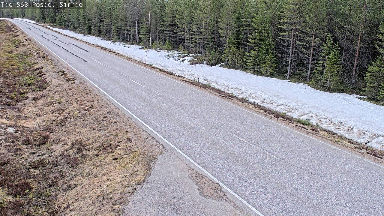 Kelikamerat Kuva Tie 863 Posio, Sirniö, Posio, Lappi