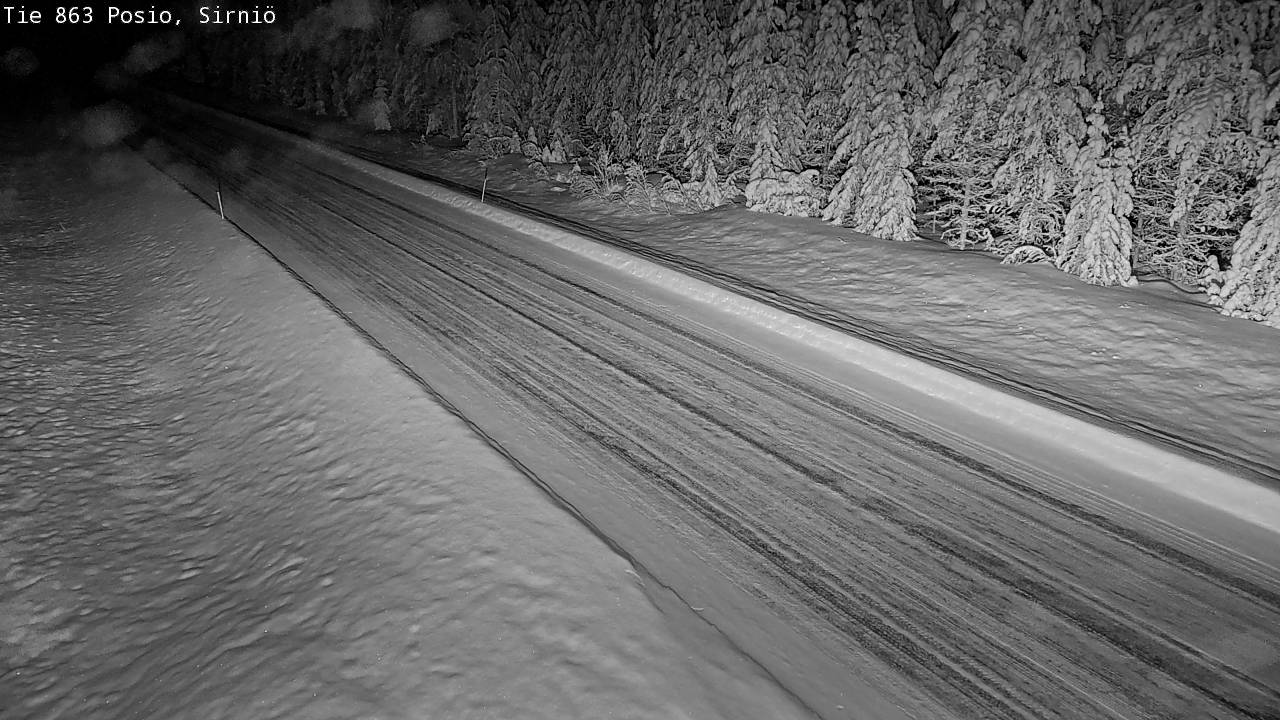 Kelikamerat Kuva Tie 863 Posio, Sirniö, Posio, Lappi