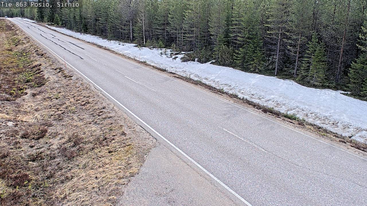 Kelikamerat Kuva Tie 863 Posio, Sirniö, Posio, Lappi