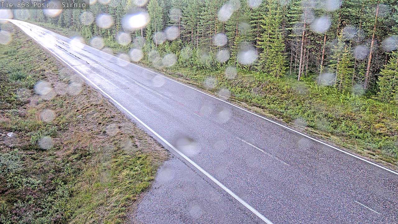 Kelikamerat Kuva Tie 863 Posio, Sirniö, Posio, Lappi