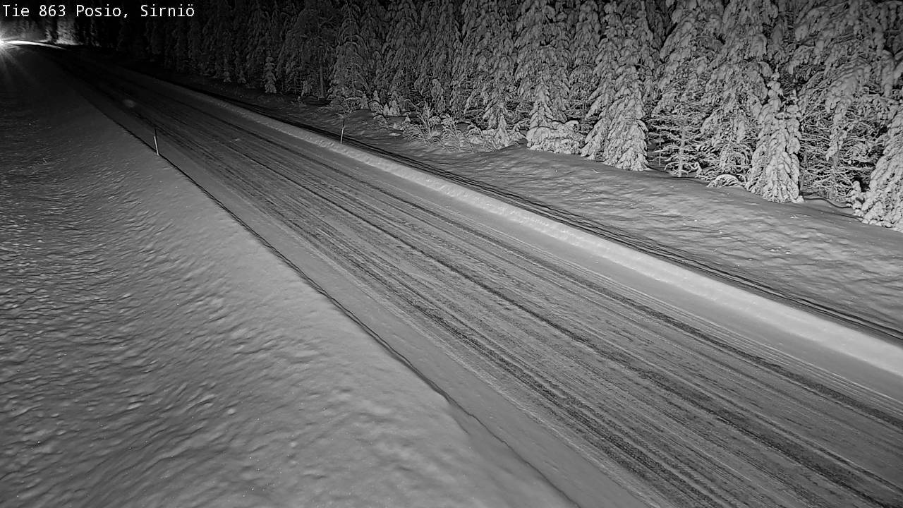 Kelikamerat Kuva Tie 863 Posio, Sirniö, Posio, Lappi