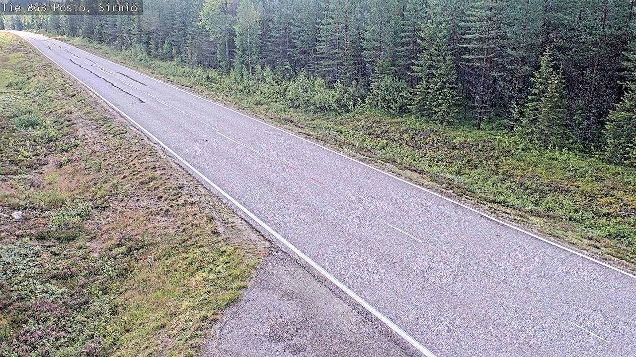 Kelikamerat Kuva Tie 863 Posio, Sirniö, Posio, Lappi