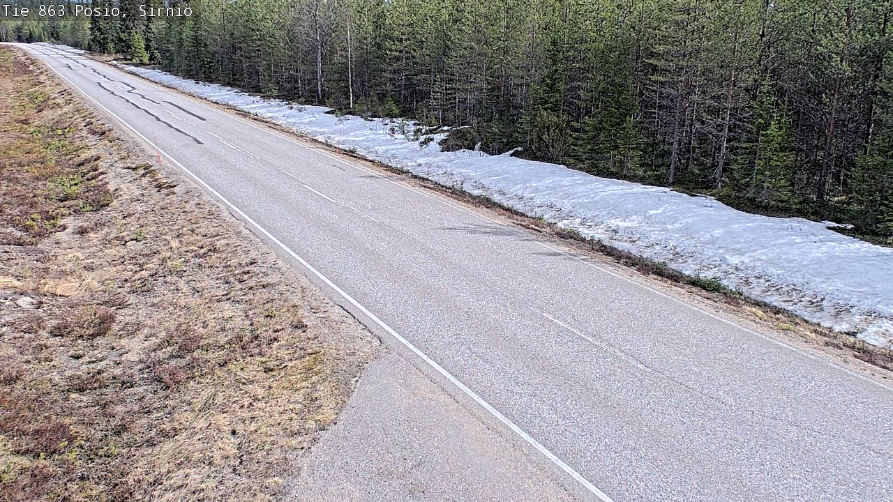 Kelikamerat Kuva Tie 863 Posio, Sirniö, Posio, Lappi