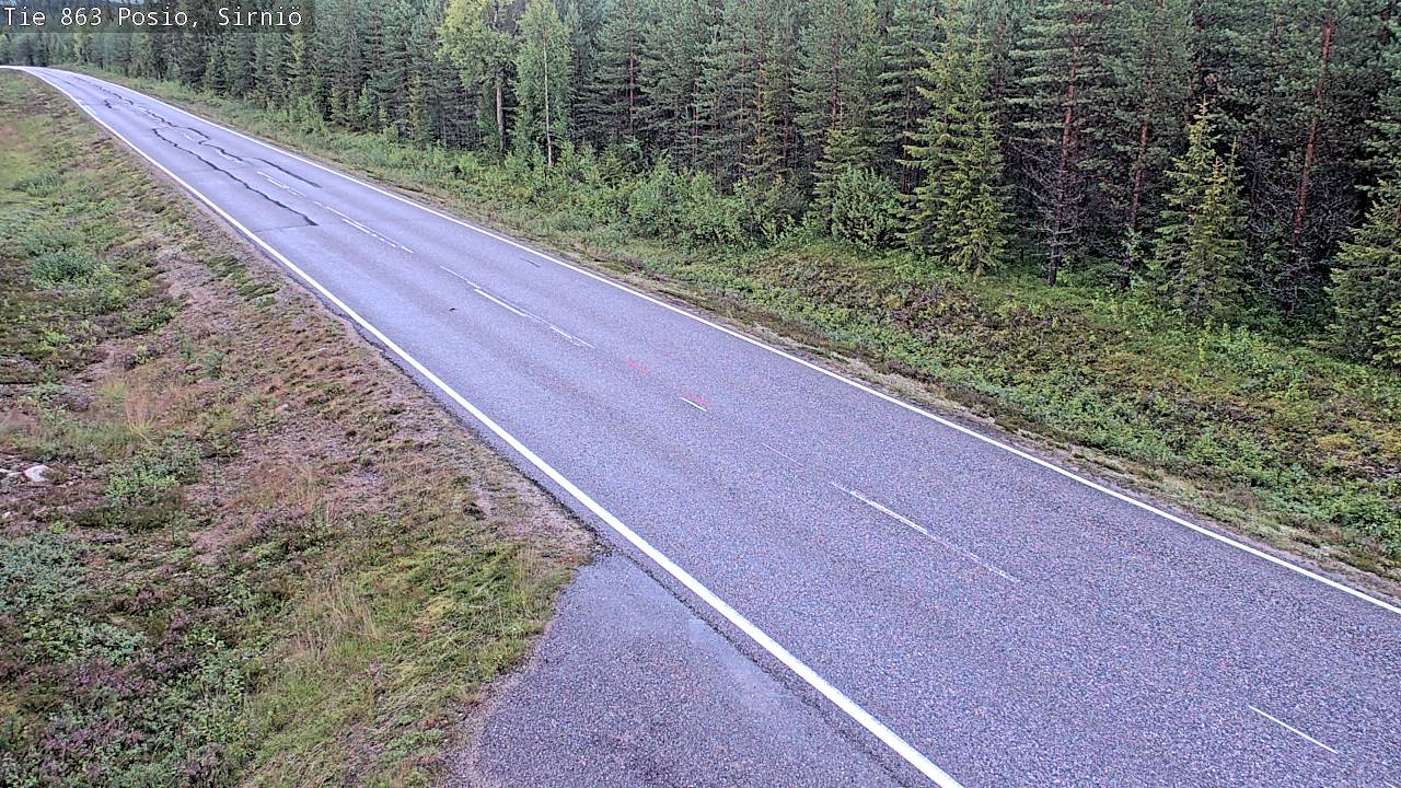 Kelikamerat Kuva Tie 863 Posio, Sirniö, Posio, Lappi