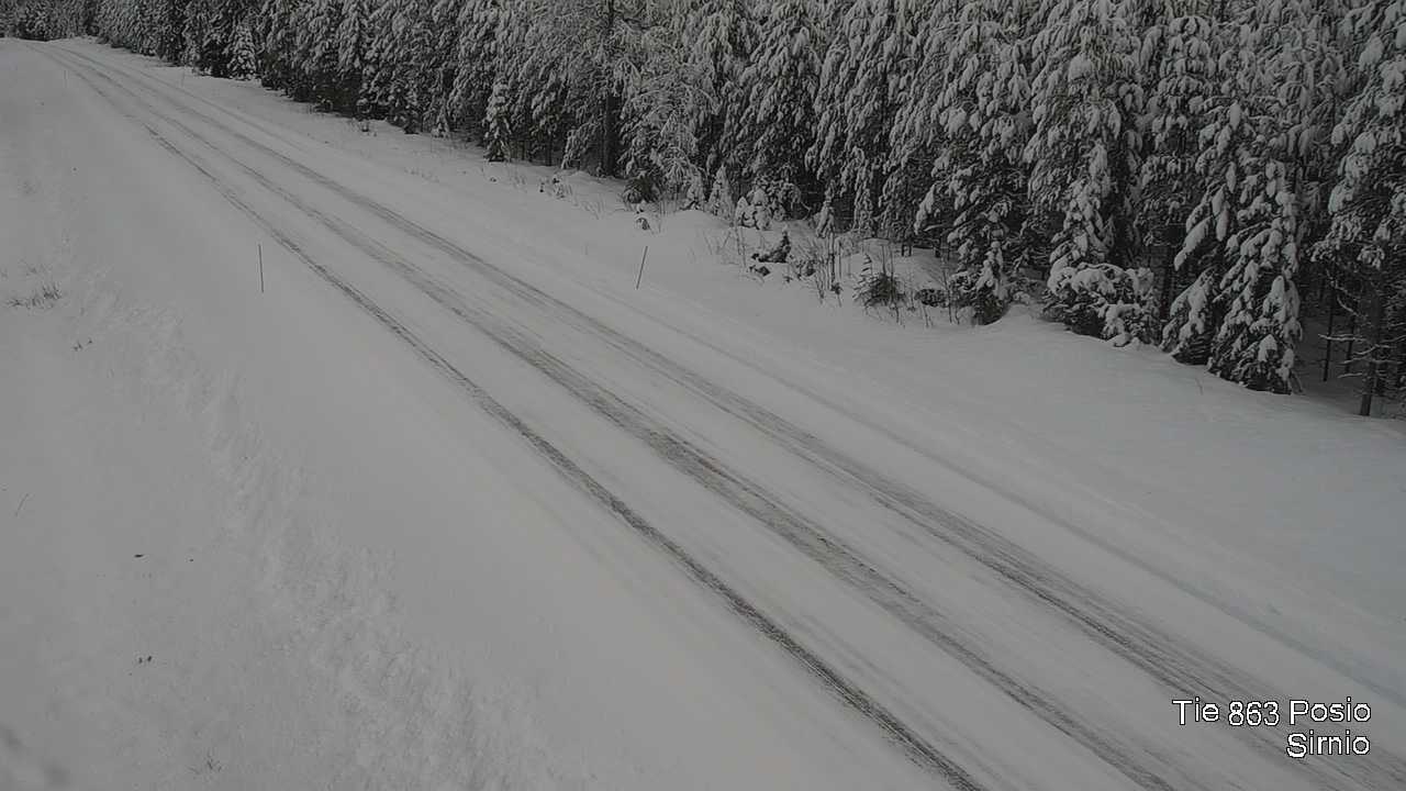 Weather Camera Image Road 863 Posio, Sirniö, Posio, Lappi