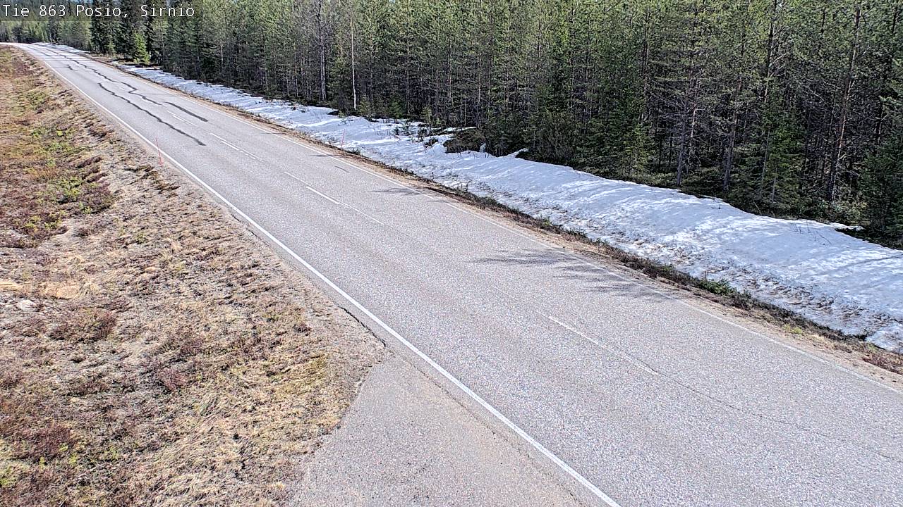 Kelikamerat Kuva Tie 863 Posio, Sirniö, Posio, Lappi