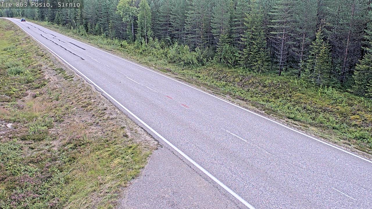 Kelikamerat Kuva Tie 863 Posio, Sirniö, Posio, Lappi