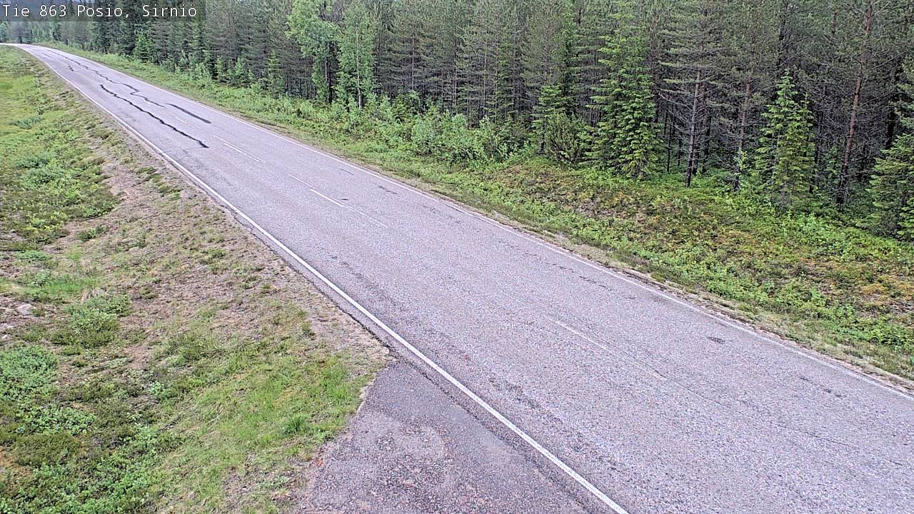 Kelikamerat Kuva Tie 863 Posio, Sirniö, Posio, Lappi