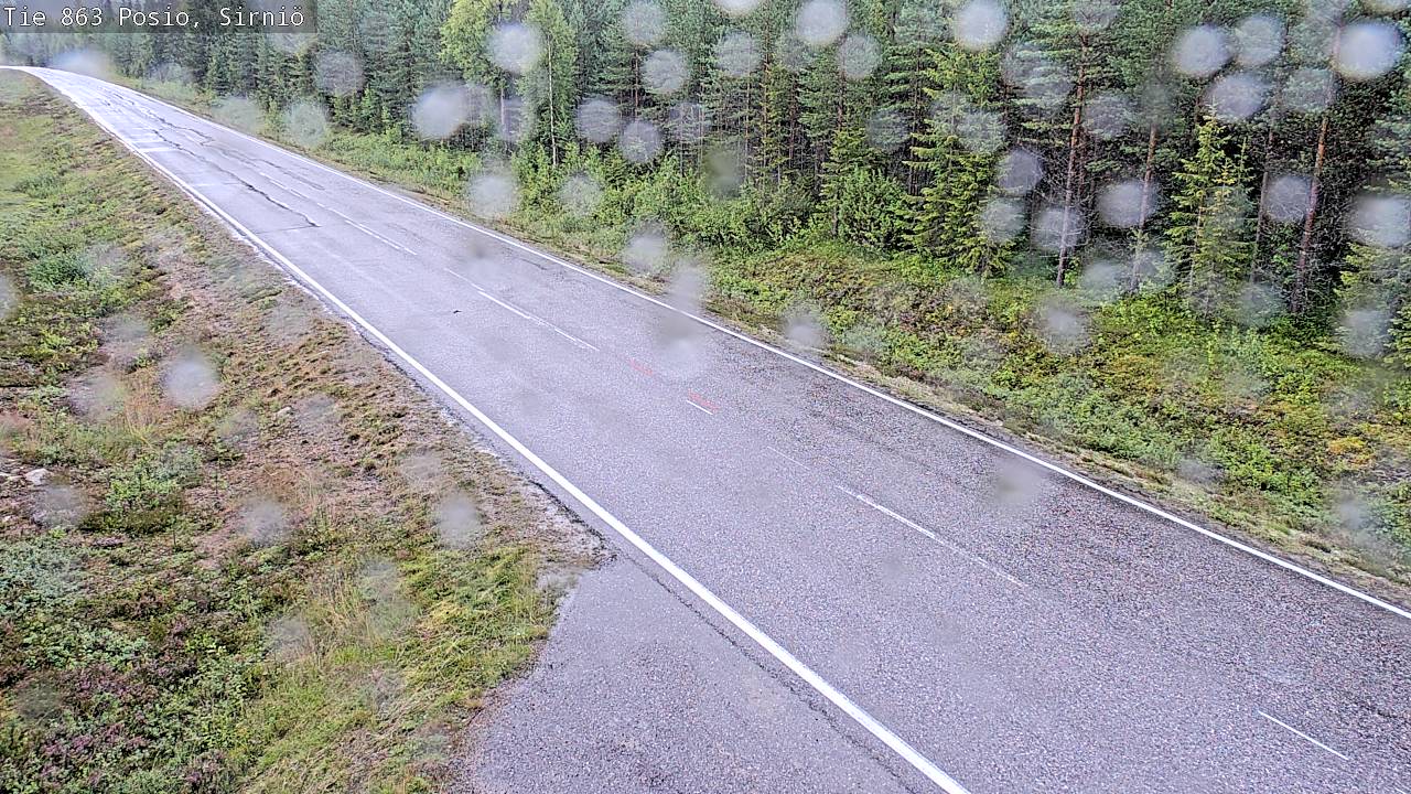 Kelikamerat Kuva Tie 863 Posio, Sirniö, Posio, Lappi