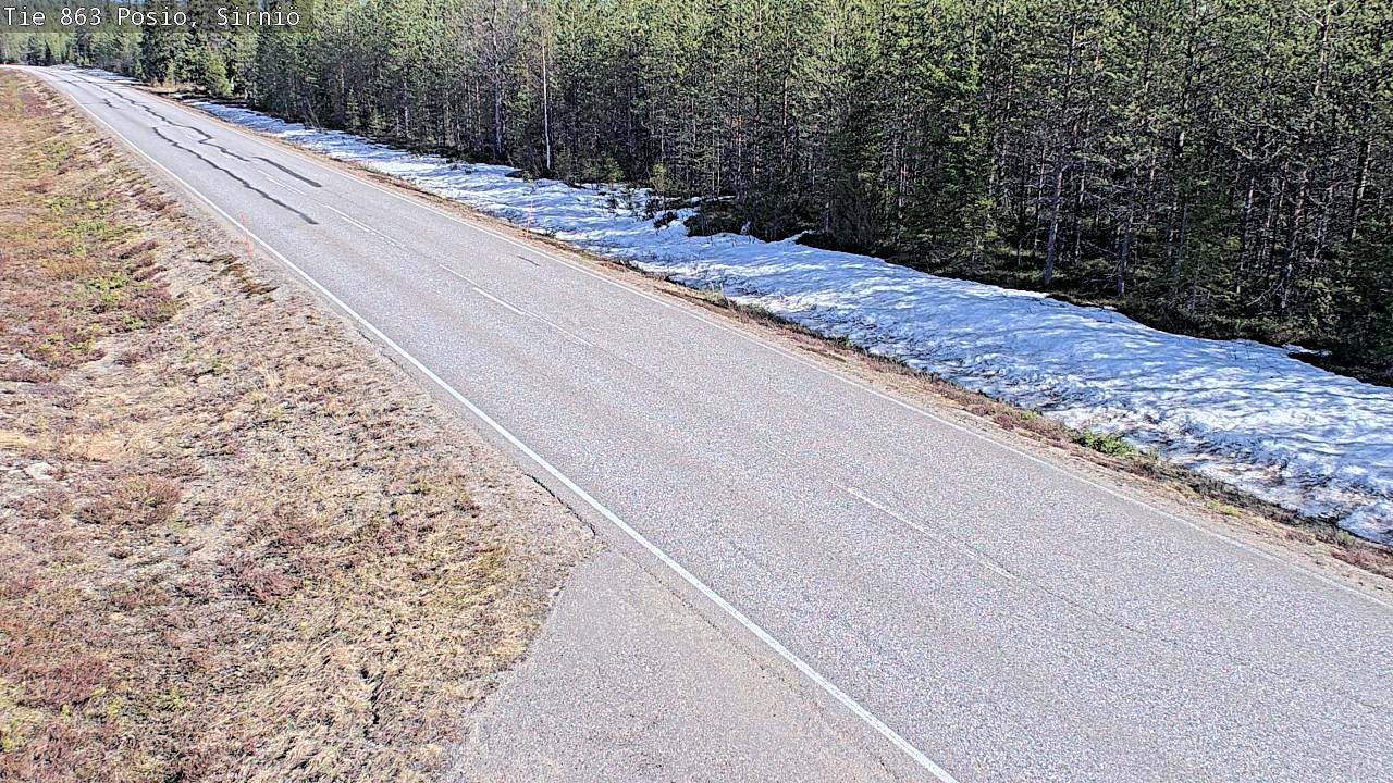 Kelikamerat Kuva Tie 863 Posio, Sirniö, Posio, Lappi