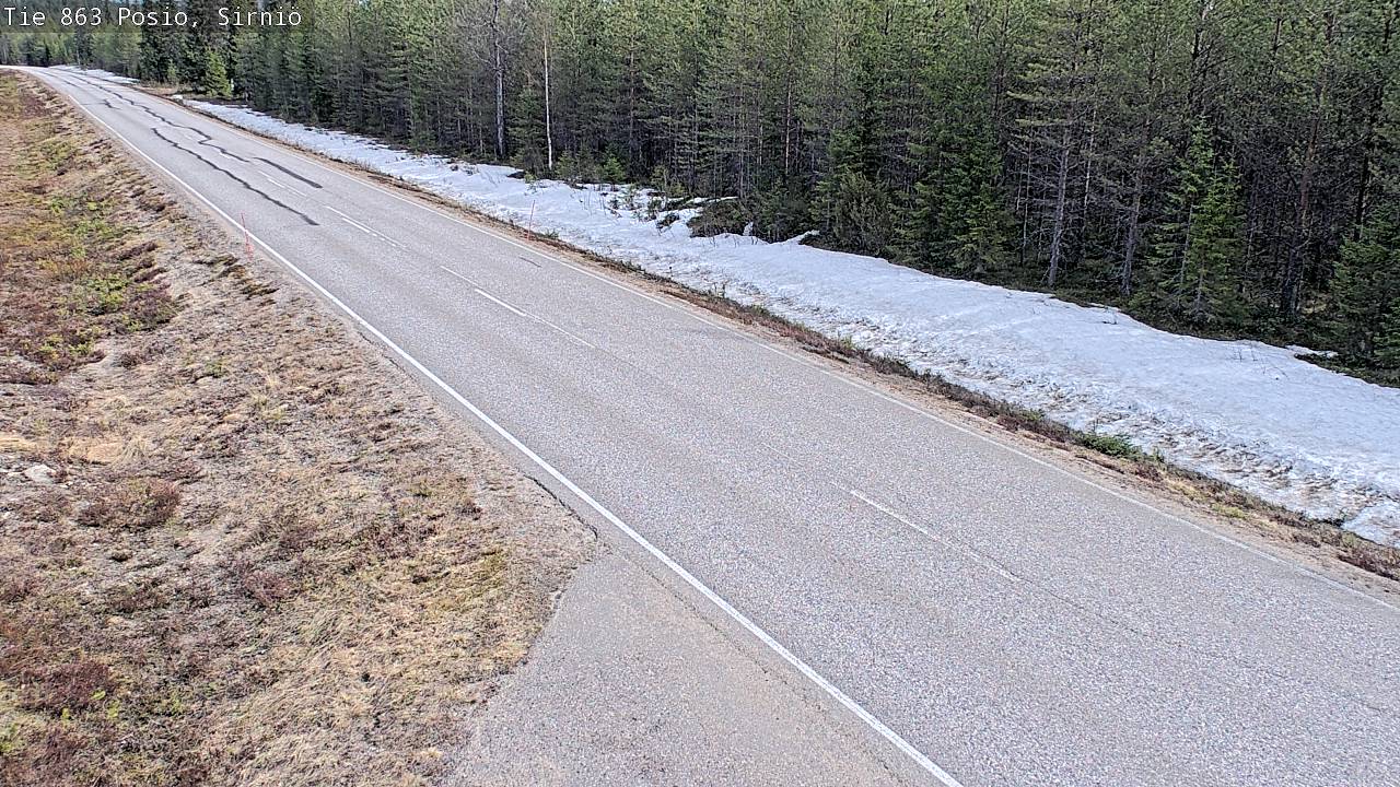 Kelikamerat Kuva Tie 863 Posio, Sirniö, Posio, Lappi