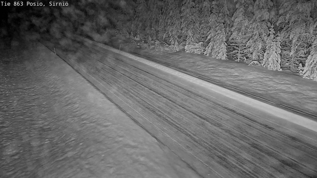 Kelikamerat Kuva Tie 863 Posio, Sirniö, Posio, Lappi