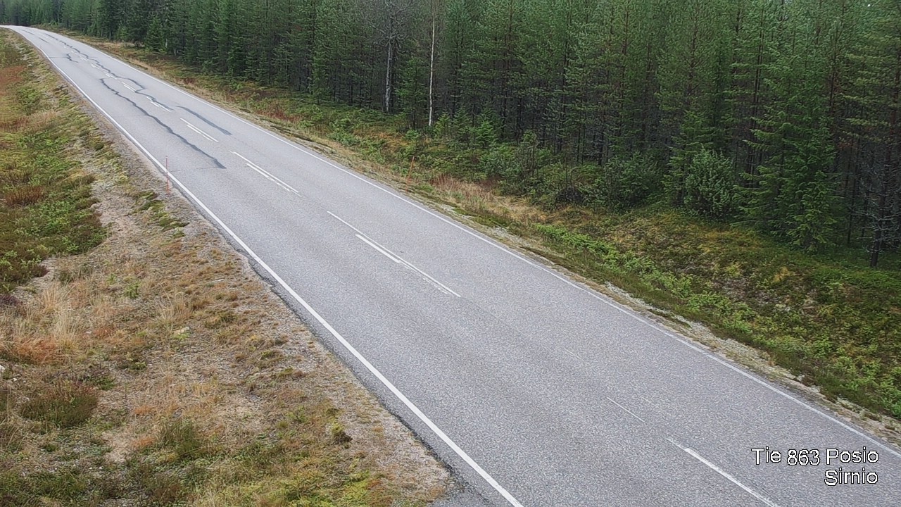 Kelikamerat Kuva Tie 863 Posio, Sirniö, Posio, Lappi