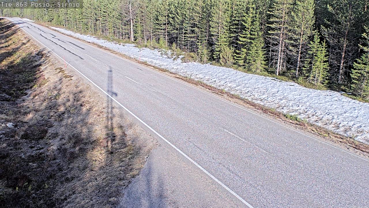 Kelikamerat Kuva Tie 863 Posio, Sirniö, Posio, Lappi