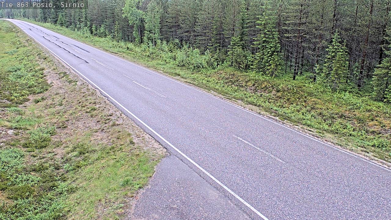 Kelikamerat Kuva Tie 863 Posio, Sirniö, Posio, Lappi