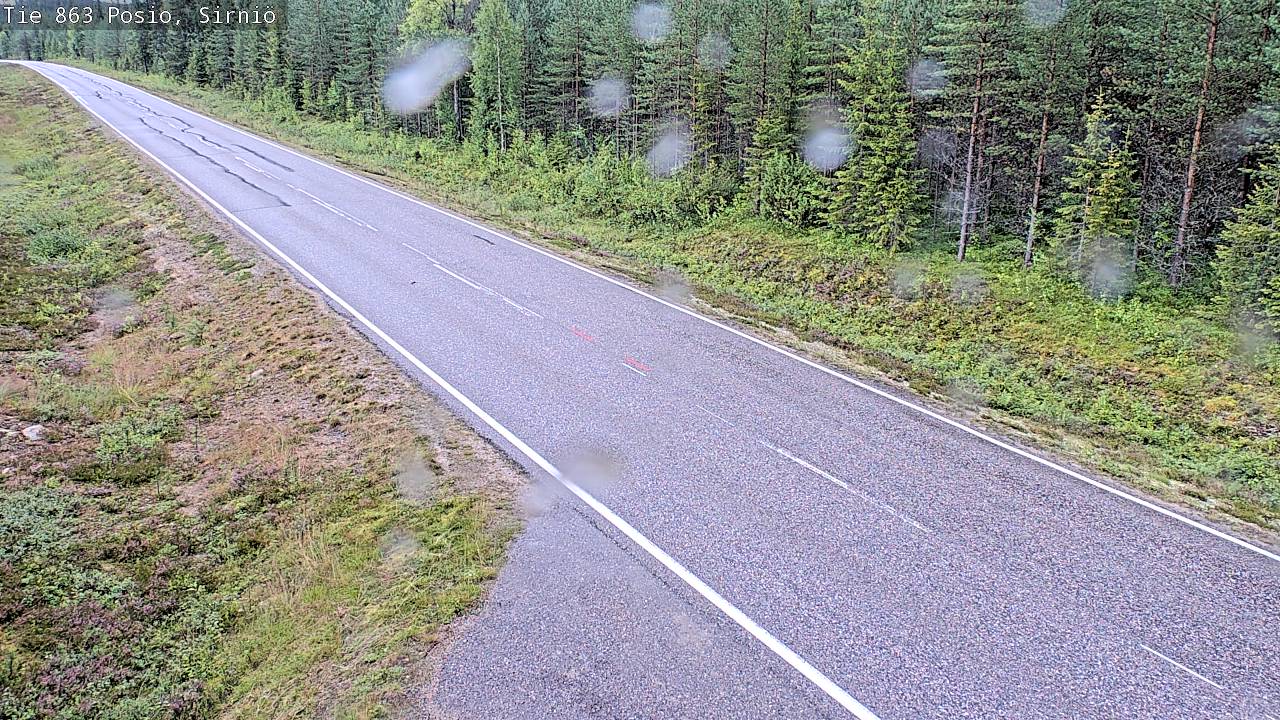 Kelikamerat Kuva Tie 863 Posio, Sirniö, Posio, Lappi
