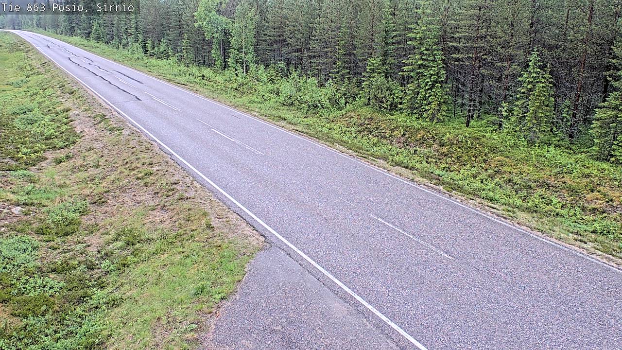 Kelikamerat Kuva Tie 863 Posio, Sirniö, Posio, Lappi
