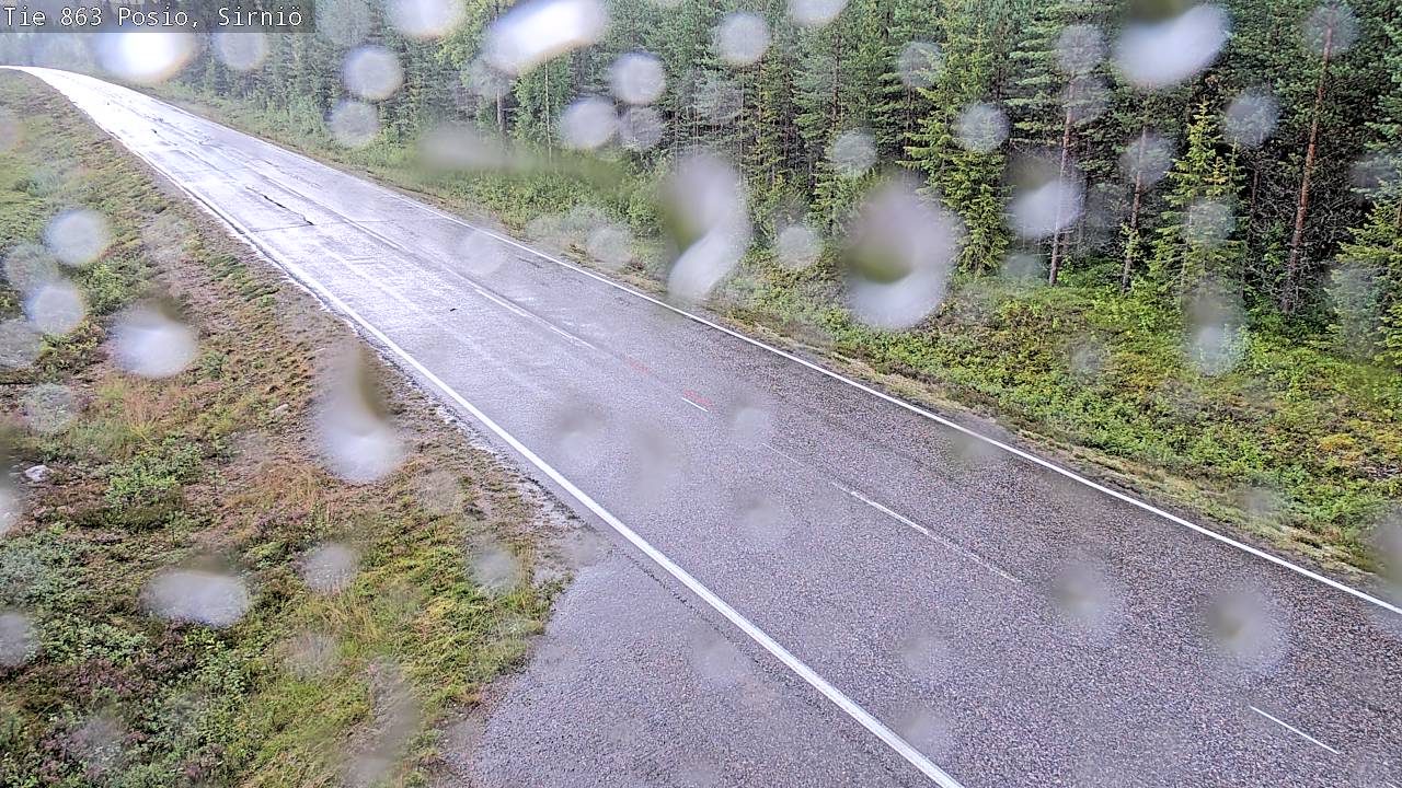Kelikamerat Kuva Tie 863 Posio, Sirniö, Posio, Lappi