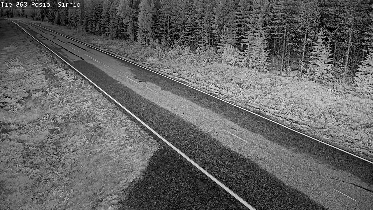 Kelikamerat Kuva Tie 863 Posio, Sirniö, Posio, Lappi