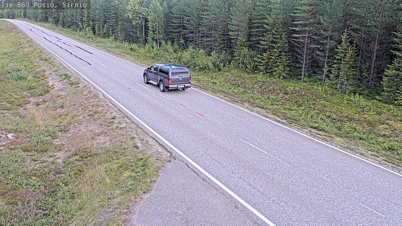 Kelikamerat Kuva Tie 863 Posio, Sirniö, Posio, Lappi