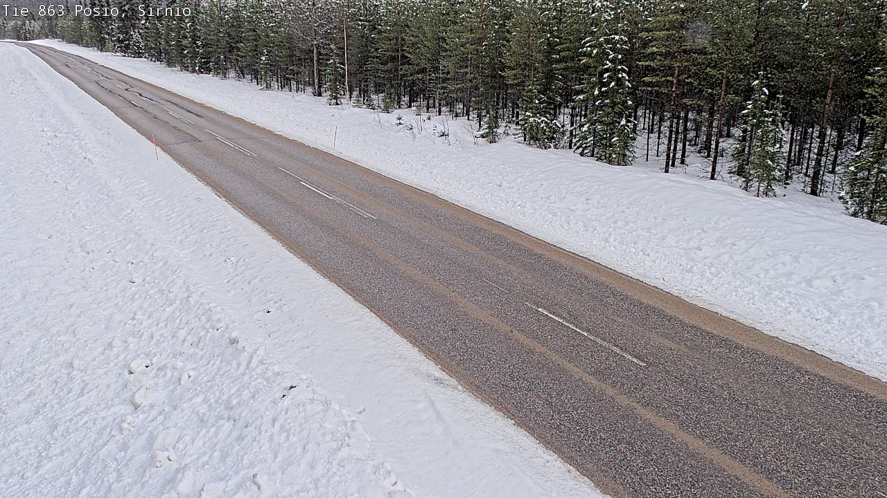 Kelikamerat Kuva Tie 863 Posio, Sirniö, Posio, Lappi