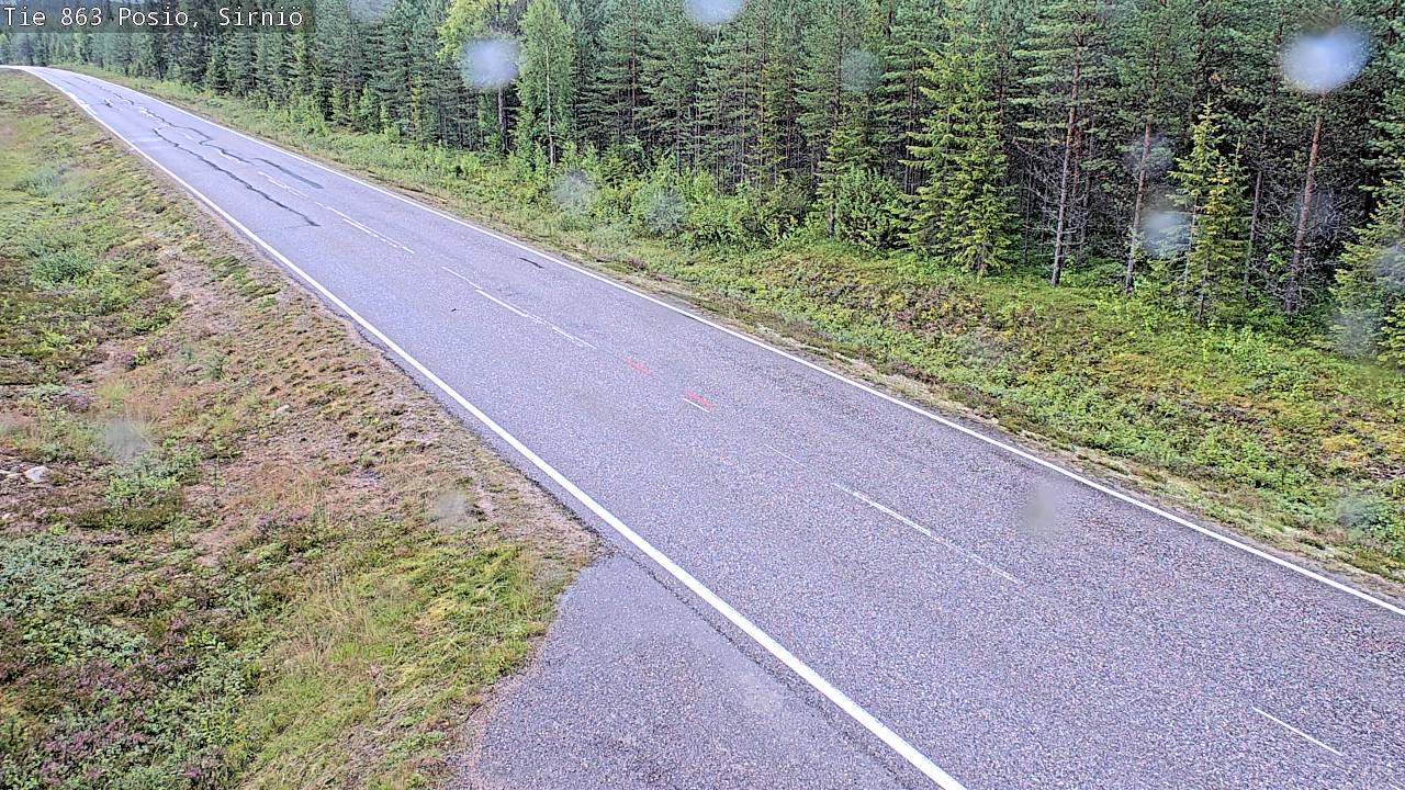 Kelikamerat Kuva Tie 863 Posio, Sirniö, Posio, Lappi