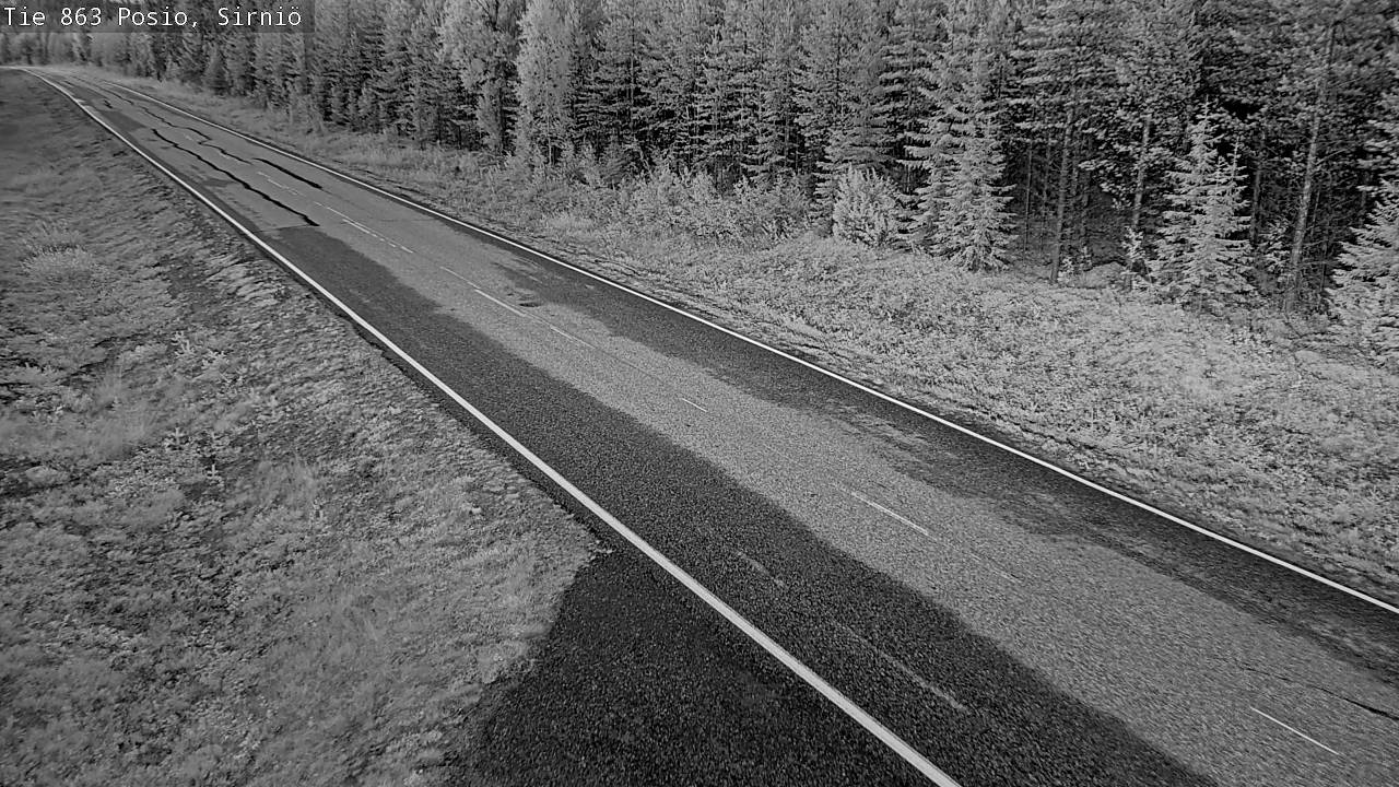 Kelikamerat Kuva Tie 863 Posio, Sirniö, Posio, Lappi