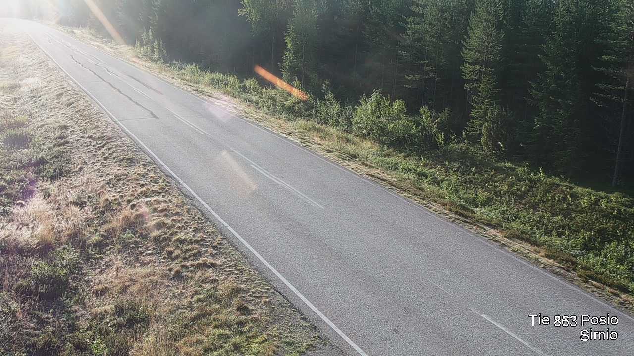 Kelikamerat Kuva Tie 863 Posio, Sirniö, Posio, Lappi