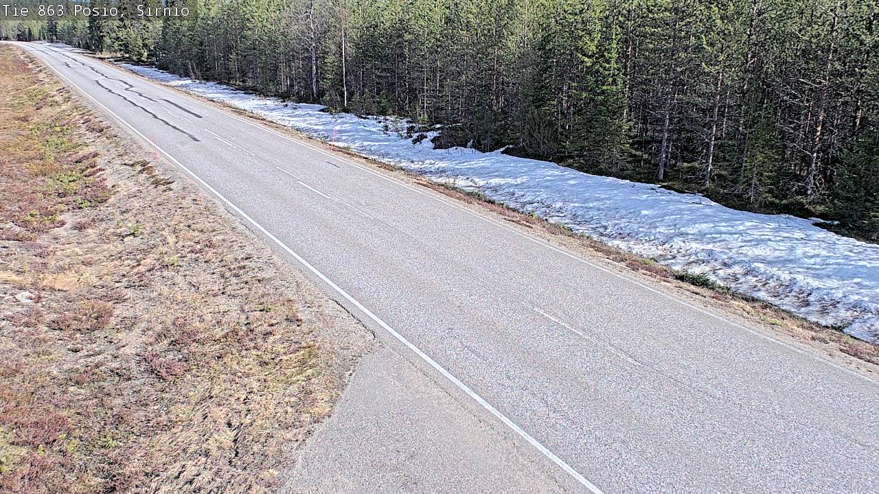 Kelikamerat Kuva Tie 863 Posio, Sirniö, Posio, Lappi