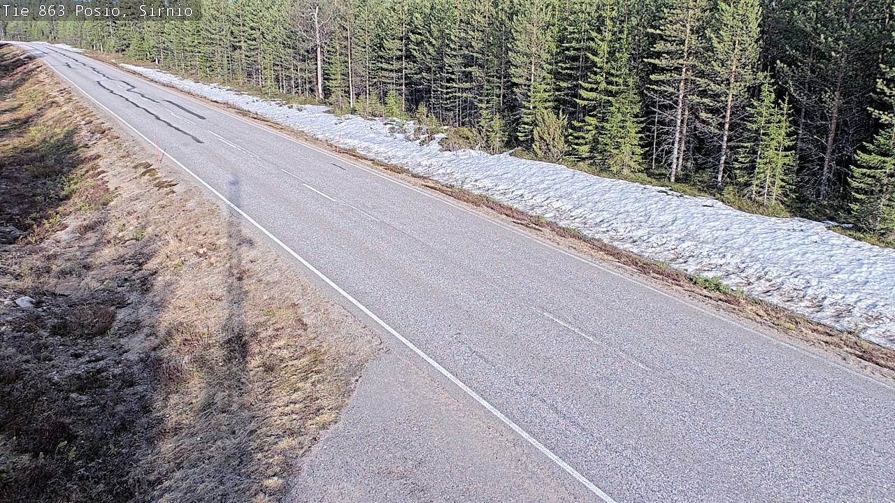 Kelikamerat Kuva Tie 863 Posio, Sirniö, Posio, Lappi